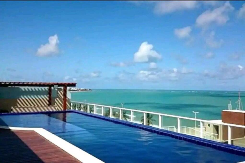 Flat Bello Plaza - Piscina Com Vista Da Orla Cabedelo Buitenkant foto